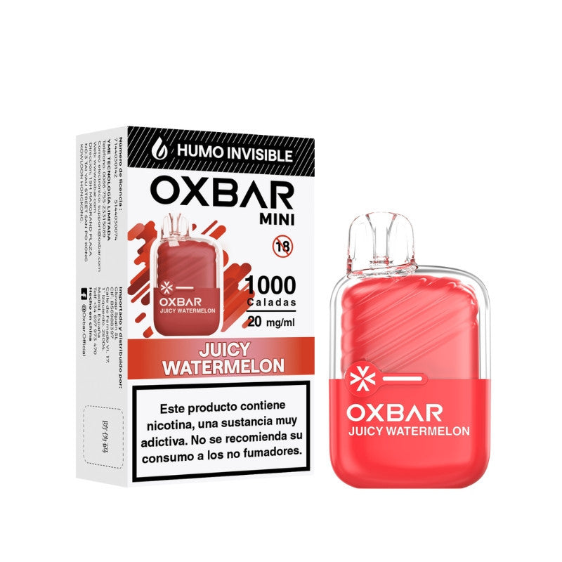 Oxbar Mini sin humo Juicy Watermelon
