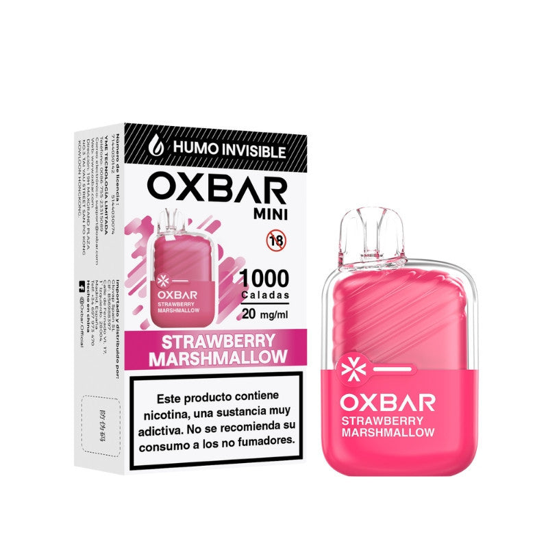 OXBAR mini SIN HUMO Strawberry Marshmallow